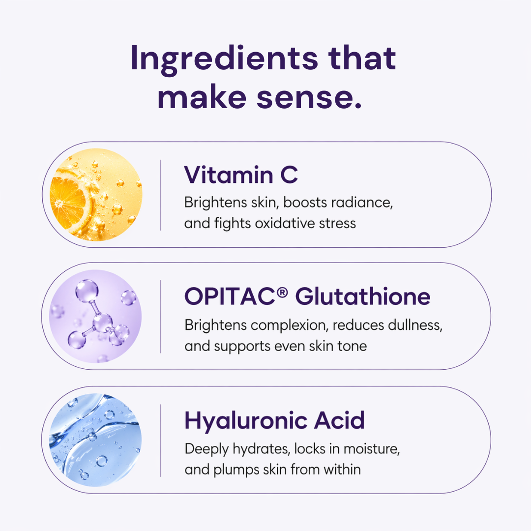 Speing Glitz Glow for Bright skin with Opitac Glutathione (Clinically proven)