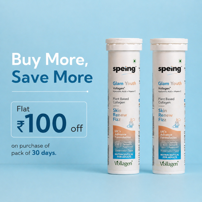 Speing’s Glam Youth for better hydration for your skin (With Clinically proven Vollagen)