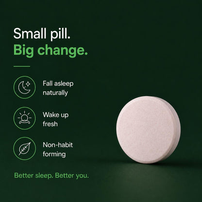 MelasnooZZ 10 mg Chewable Melatonin Tablets - for Restful Deep Sleeps